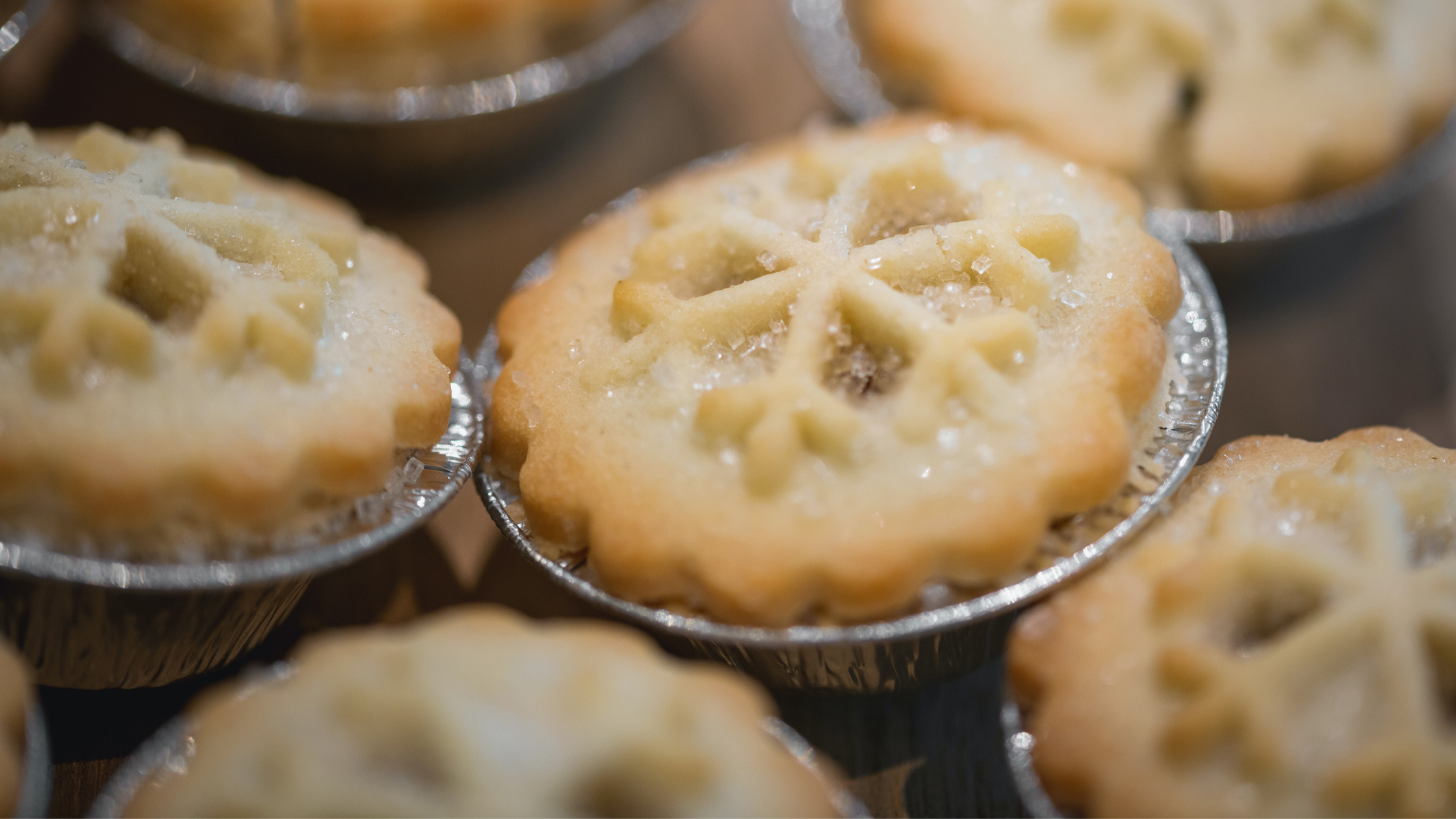 mince pies wasted at Christmas